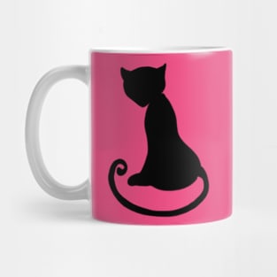 Cat black Mug